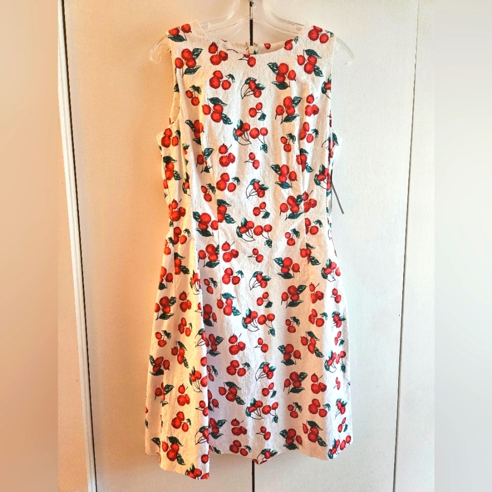 Eve Mendes Short sleeve cherry dress